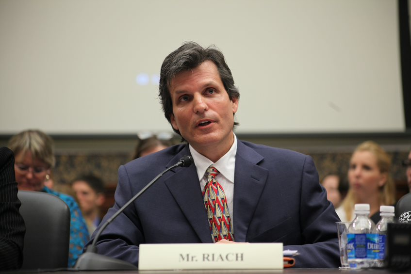 Steve Riach testifies before the United States Congress